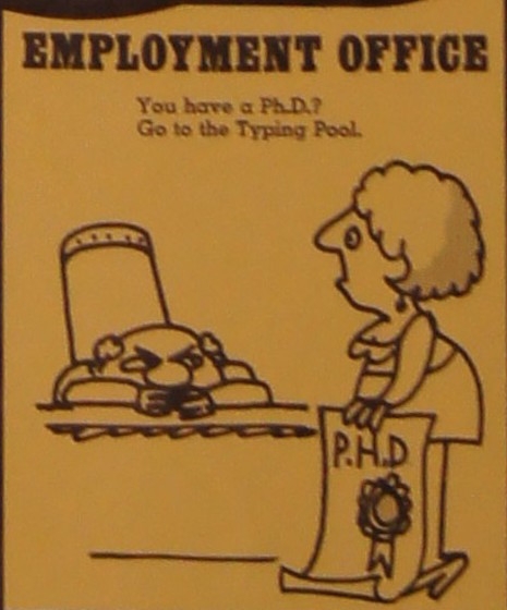 Employment Office game square from Sexism